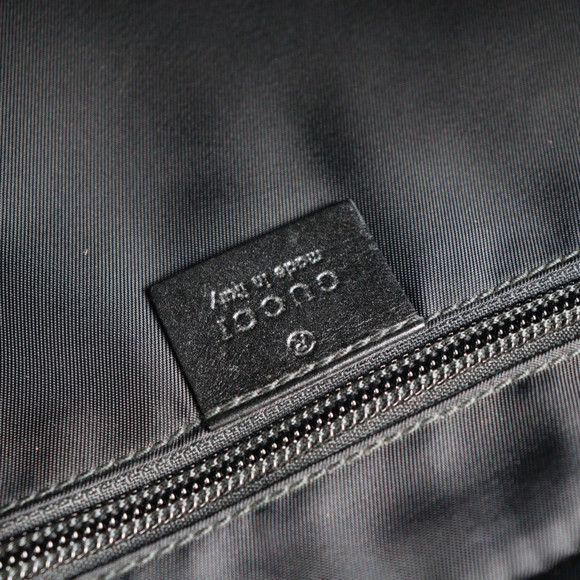 GUCCI GG Implement Boston Bag Coated Black - Picture 9 of 9